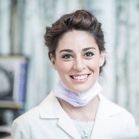 A friendly doctor at Health Cares Concept